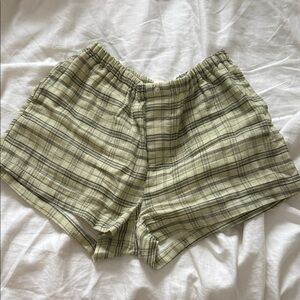 my mum made it plaid boxer shorts